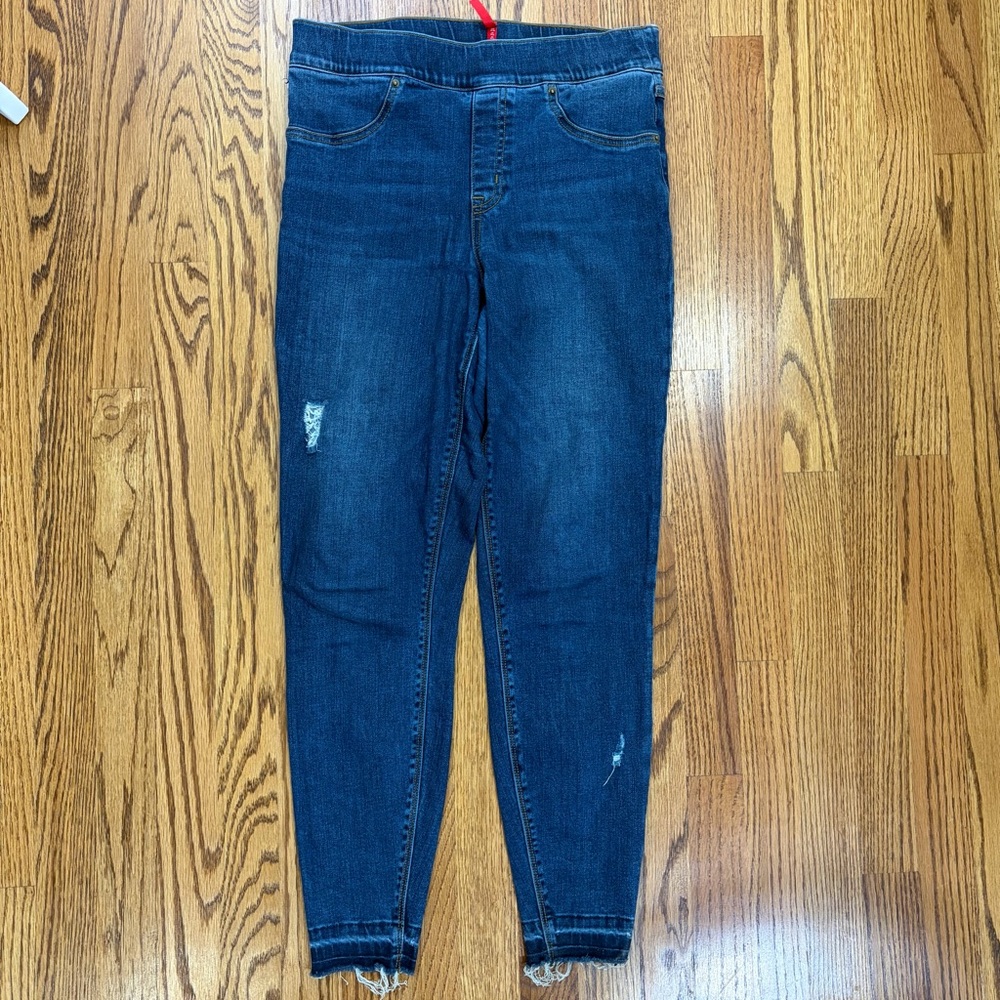 SPANX Dark Blue Skinny Jeans (M)